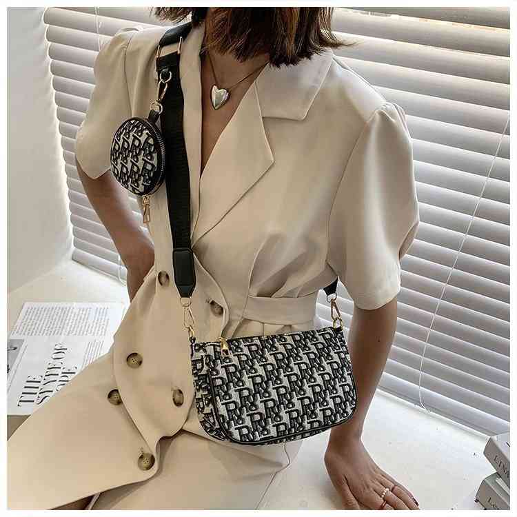 Sacs femelles 2022 Nouveau sac de mode imprimé petit sac à main