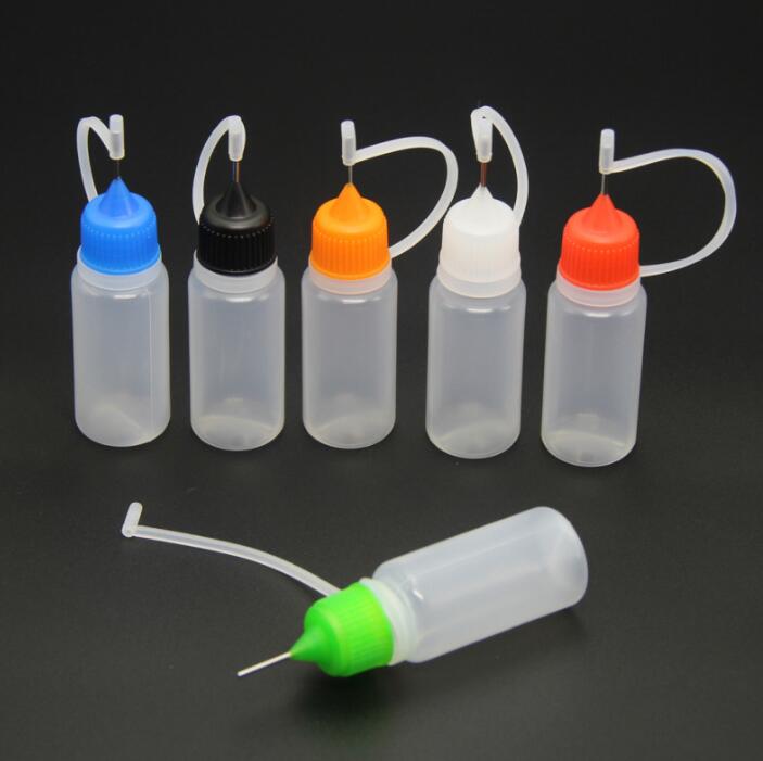 

Empty Needle Tip Bottles Convenient to fill with E Juice Plastic Bottle 5ml 10ml