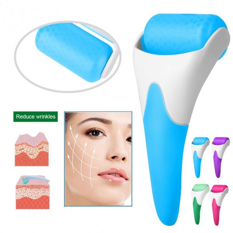 Ice Roller For Face & Eye,Puffiness,Migraine And Pain Relief, Bags,Redness,Headaches,Cold Facial Rollers Skincare Stainless Steel Face Massager-image-765474343