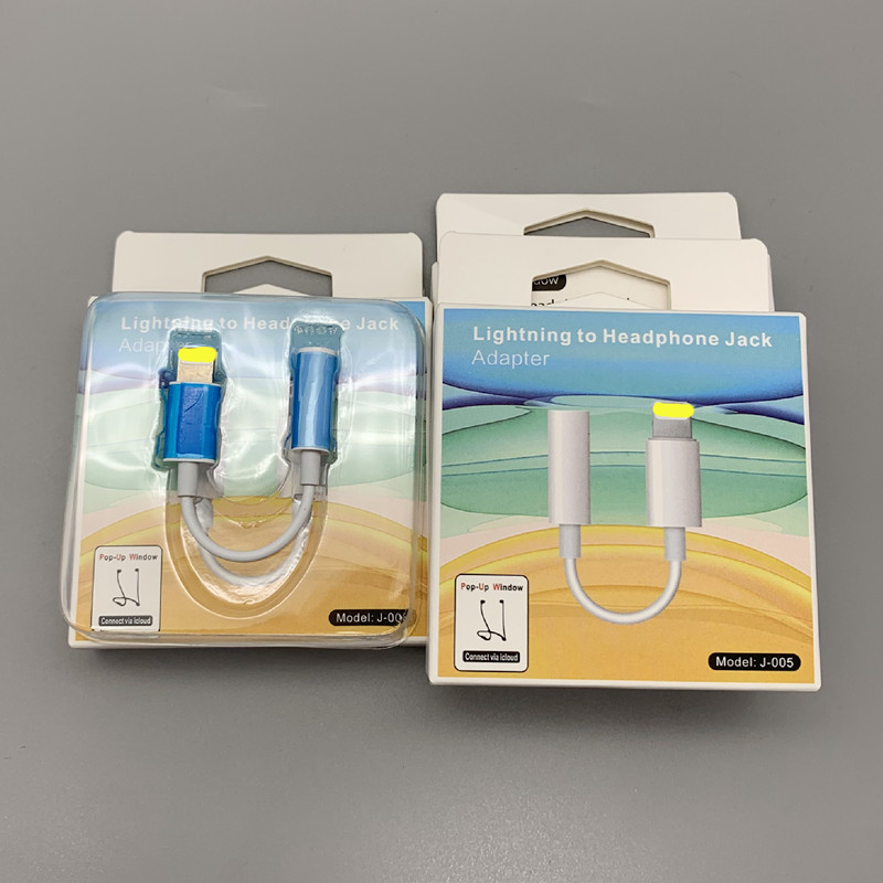 

For Lighting Headphone Adapter for IPhone 11 12 Pro Max 12Mini SE XS XR X 8 7 + IOS To 3.5 Mm Jack Bluetooth Audio Cable with package