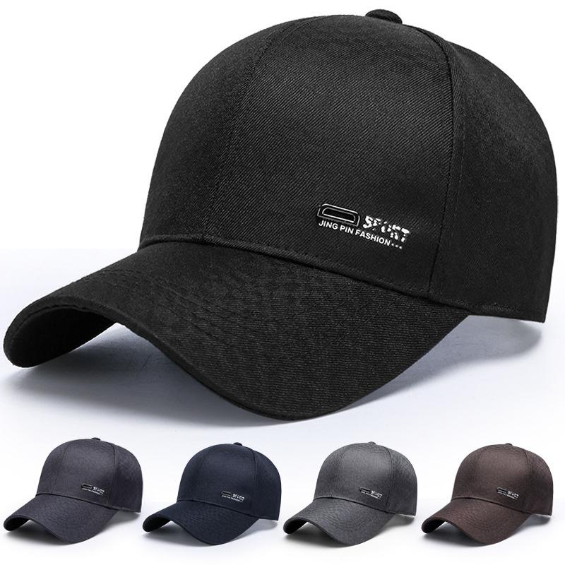 

Ball Caps Men Women Plain Cotton Adjustable Low Profile Baseball Cap Hat Classic Dad Fashion Breathable Sports Sun Visor Hats, Black
