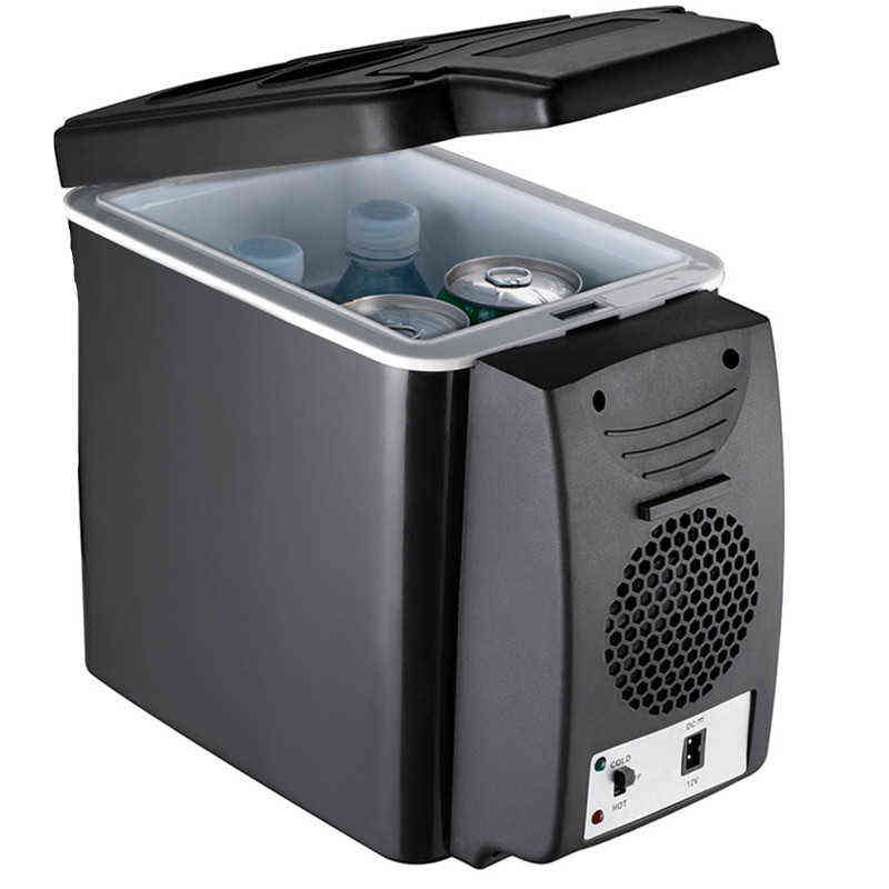

6L Mini Car Fridge Cooler Warmer 12v Compressor fridge 220V Travel Refrigerator Portable Electric Icebox Cooler Box auto Freezer H220510
