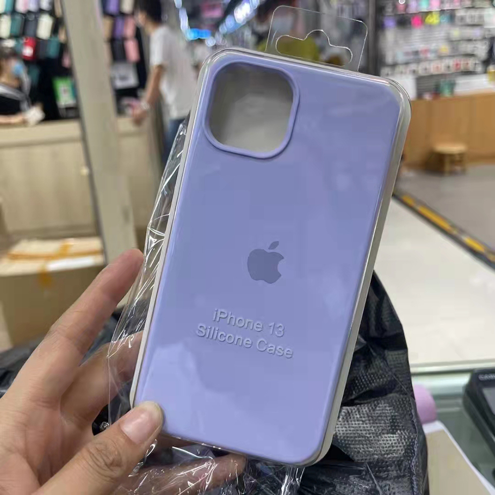 

OEM Quality Liquid Silicone Cell Phone Official Cases iPhone Case for Apple iPhone 14 PLUS 13 12 mini 11 pro max XS XR 8 7 protective cover with Sealed Retail Box, Mixed colors