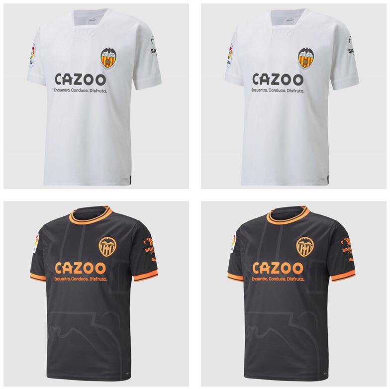22 23 Valencia Soccer Jerseys Guedes Gameiro Florenzi Camisetas de Futbol Rodrigo Gaya m.gomez Jersey Men Kids Kit Football Shirts 2022 2023