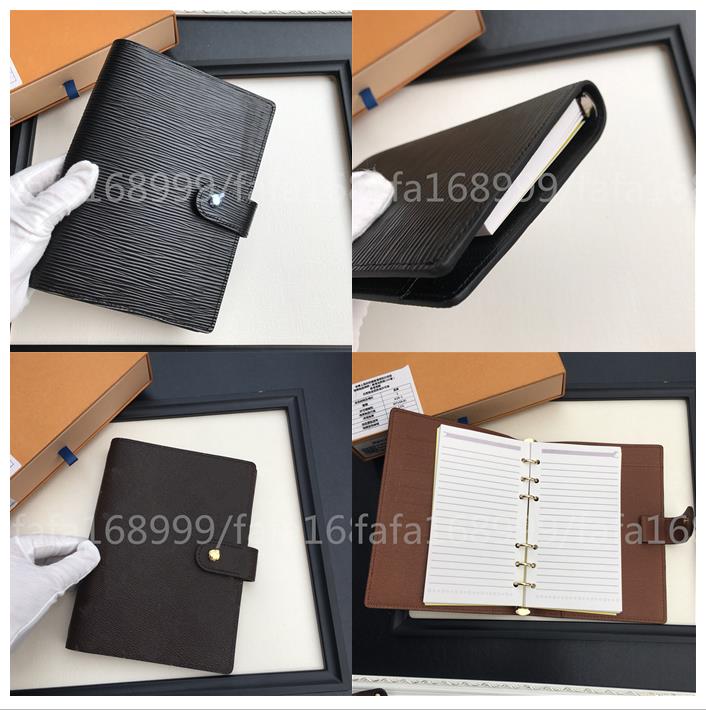 

notebook purses briefcase bag Medium Agenda Notepad Cover White Paper Portfolios Office Travel Journal Diary Jotter briefcases 6 Credit Card Holder Slots bags, Box