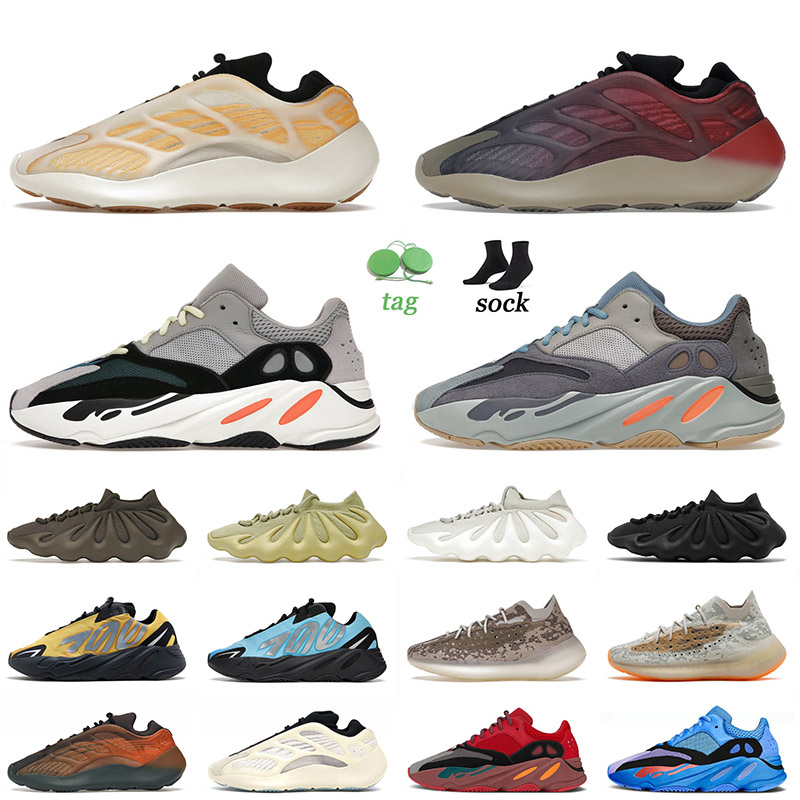 

2022 Arrival Boost 700 v3 Running Shoes Fade Carbon Safflower Runner v2 Bright Cyan Hi-Res Blue Red Kyanite 380 for Men Women Trainers Sneakers 36-46, C22 36-45 cream