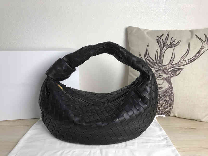 

Venetas Handbag Designer Bottegas Handbags Large Jodie Sheepskin Woven Monk Bag Knotted Armpit Women's Hobo Portable Single Shoulder Round, Nai cha se