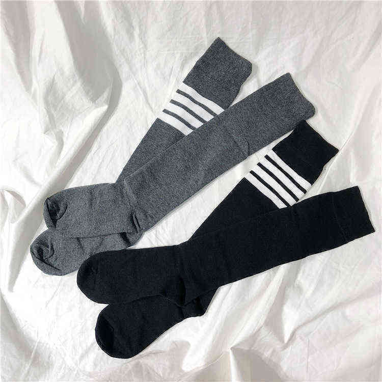 

2020 early autumn new TB medium socks, Beige