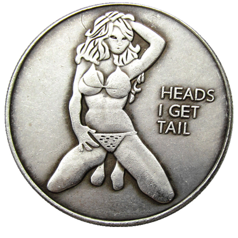 

Type 167 Hobo Morgan Dollar Craft skull zombie skeleton hand carved Creative Copy Coins Brass Ornaments home decoration accessories