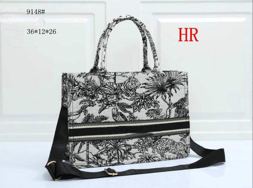 

Designer Bag 2022 Women Totes Handbags Fashion Pattern Beach Shoulder Bag Spacious Large Capacity Shopping Bags, Leopard grain