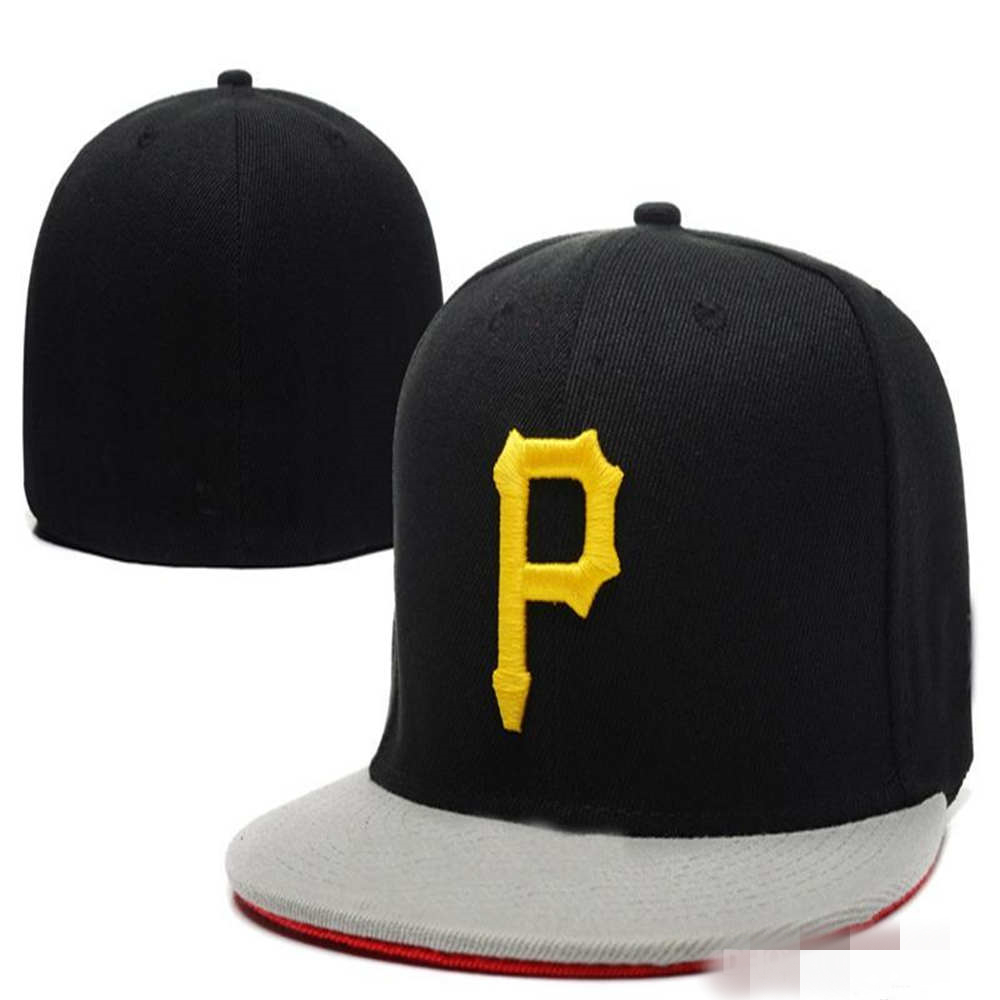 

2022 Newest Pirates P letter Baseball caps gorras bones for men women fashion sports hip pop top quality Fitted Hats H11