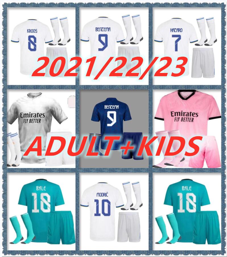 

Adult kids kit 21 22 23 ALABA VINI JR Soccer Jersey 2021 2022 2023 Camavinga HAZARD VINICIUS BENZEMA ASENSIO MODRIC RODRYGO KROOS VALVERDE Football shirts children, Gold