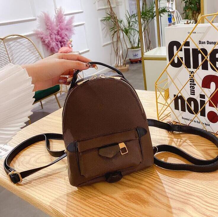 

luxury Backpack Bag PU Leather Women's Backpacks Designer Bags Fashion Casual Women mini Back pack Style Shopping Crossbody 122#lotyu, Yellow/brown/flower
