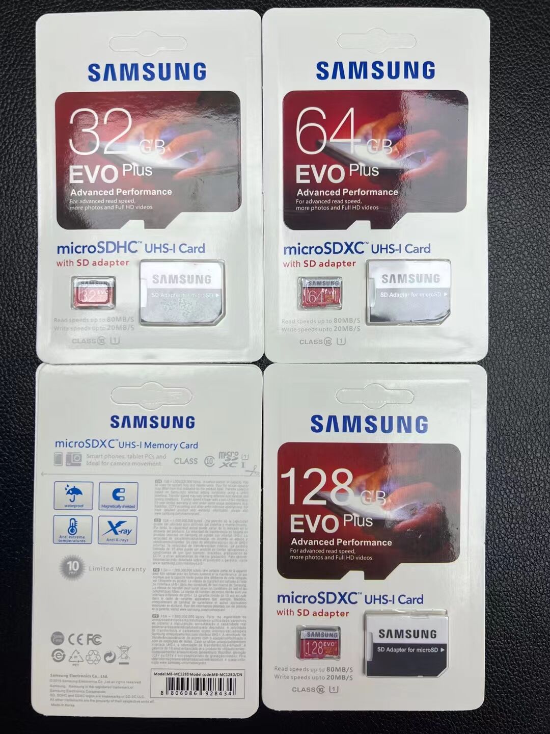 

for samsung EVO Plus 100% Real Genuine Full Capacity Memory Cards 2GB 4GB 8GB 16GB 32GB 64GB Class 10 Micro TF With SD Adapter Retail Package