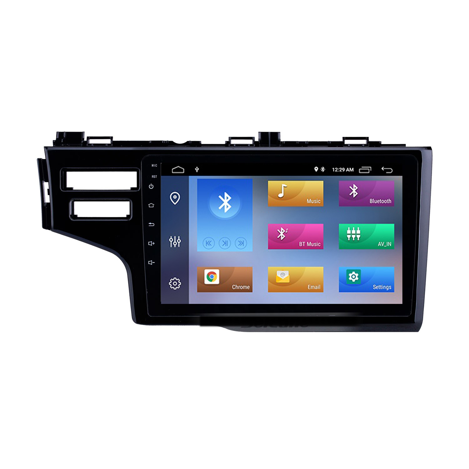 

9 inch Car dvd Android Radio Player for 2013-2015 Honda Fit LHD Bluetooth HD Touchscreen GPS Navigation support Carplay Rear camera
