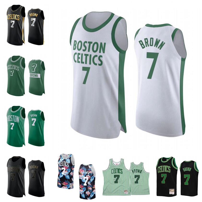 

Stitched Jaylen Brown Jersey S-6XL Mitchell & Ness Mesh Hardwoods Classics retro version Basketball jerseys Men Women Youth, Stitched jersey