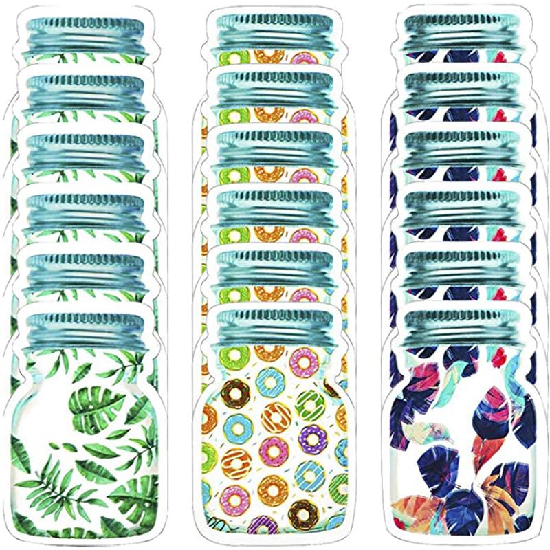 

Jewelry Pouches, Bags 1/3pcs Reusable Mason Jar Nuts Cookies Zipper Food Storage Snacks Kitchen Freezer Organizer Portable Travel