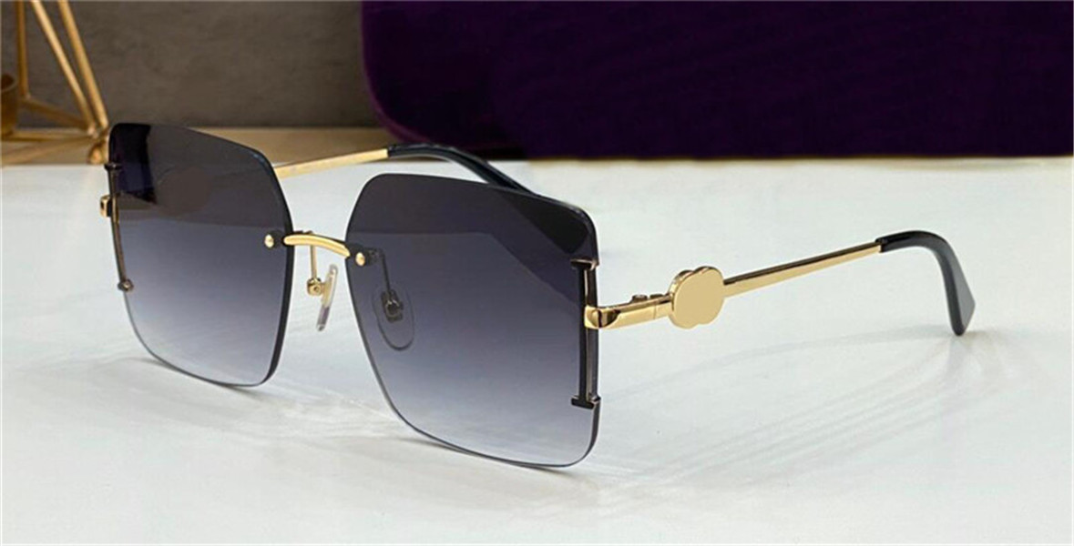 

New fashion design sunglasses 7410 square frameless popular and simple style summer outdoor uv400 protection glasses sell hot wholesale eyewear