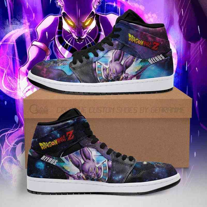 

Beerus Sneakers Agon Ball z Galaxy Anime Shoes Gift for Fan, Others