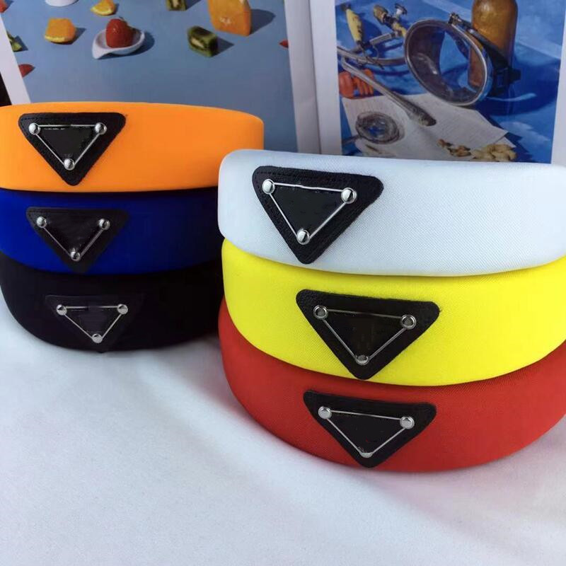 

Luxury Designer Sponge Headbands Hair bands For Women Girl Brand Elastic Letter P Headband Sports Fitness Headband Head Wrap