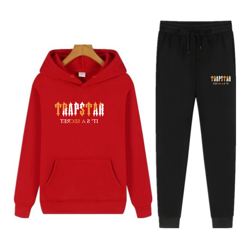 

TRAPSTAR Mens TrackSuits 2 Piece 2022 Autumn Winter Jogging Suit Sets Sweatsuits Hoodies Jackets and Athletic Pants Men Clothing, Beige
