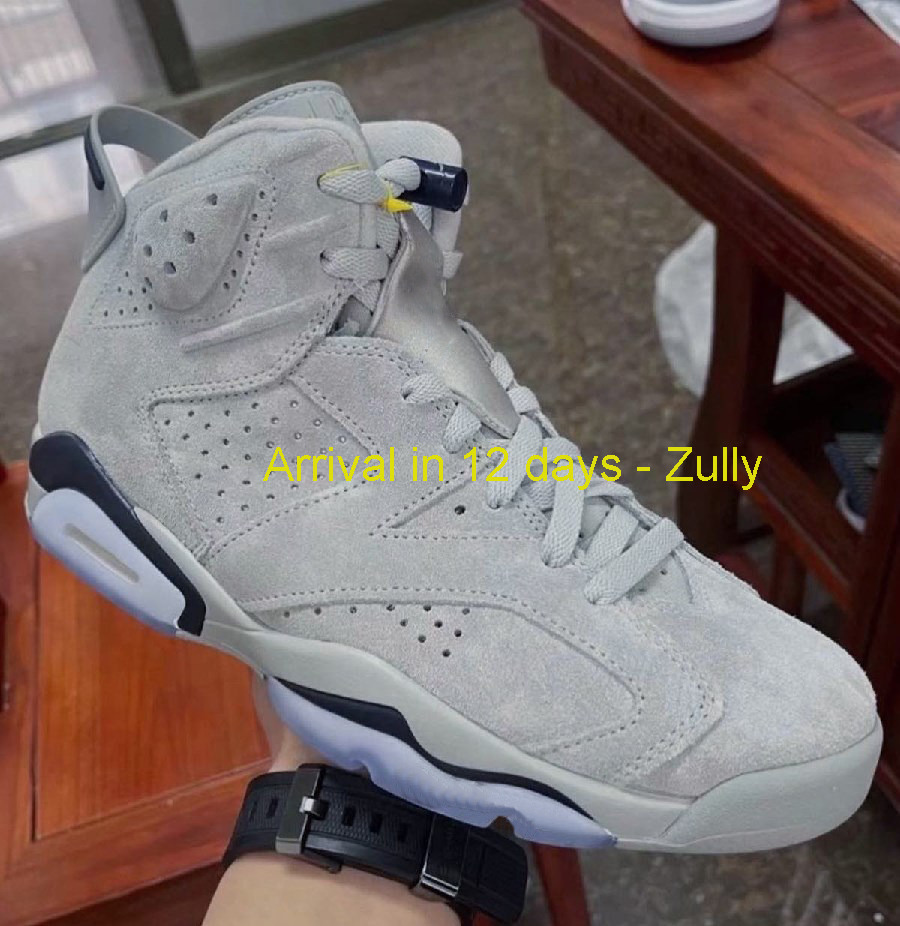 

free original box Shoes Authentic 6 Retro Georgetown 6s CT8529-012 Magnet College Navy Sports Sneakers Grey Suede Mens Original 7-13, Top quality