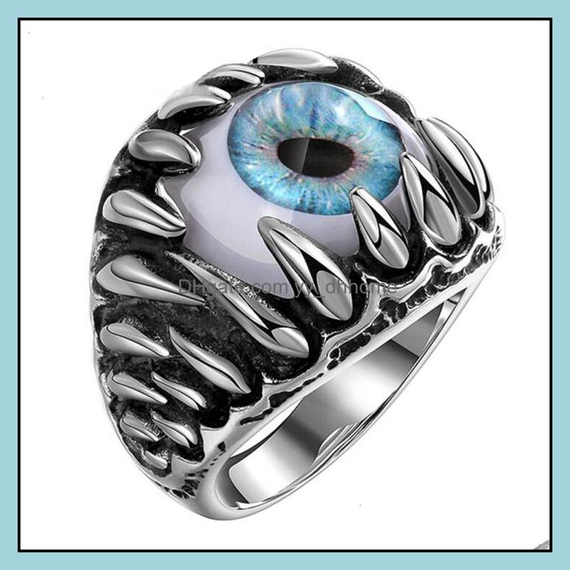 

Band Rings Jewelry Mens Stainless Steel Finger Ring Men Party Gift Fahion Wholesale 0449Wh Drop Delivery 2021 Ofid2