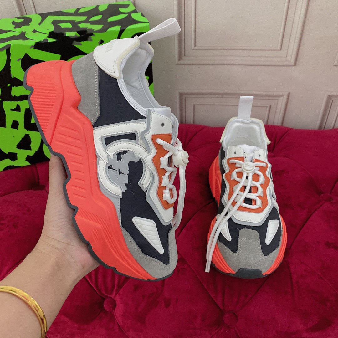 

2023 new Luxurys Designer Mens Causal Shoes Fashion Woman Leather Lace Up Platform Sole Sneakers 0502, 11