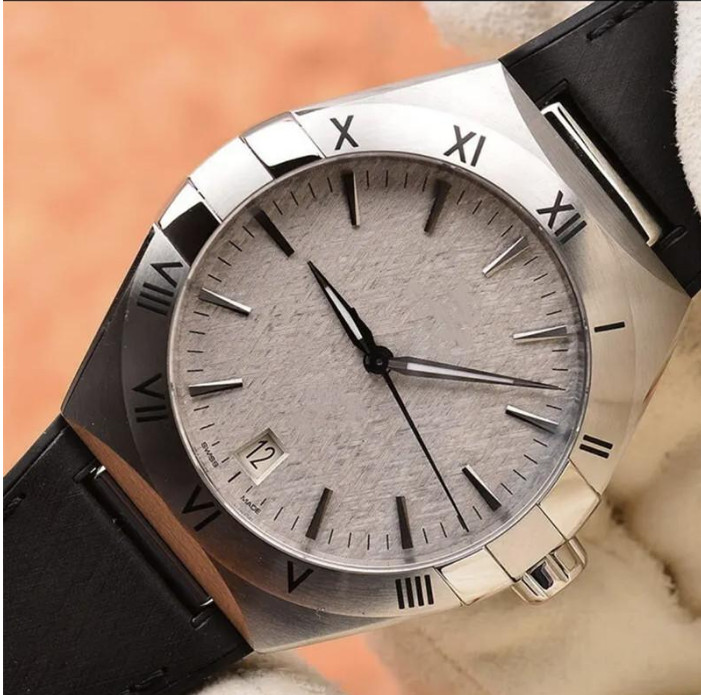 

Men's fashion waterproof sports watches stainless steel watch men's automatic mechanical watchs 41mm formula 1 nomos 007 mens sport, Color 3