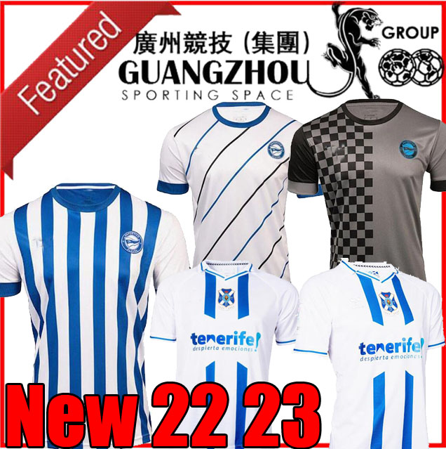 

22/23 CD Tenerife soccer jerseys 2022 2023 Deportivo Alaves Shashoua Mollejo football shirts, Deportivo alaves 22/23 third