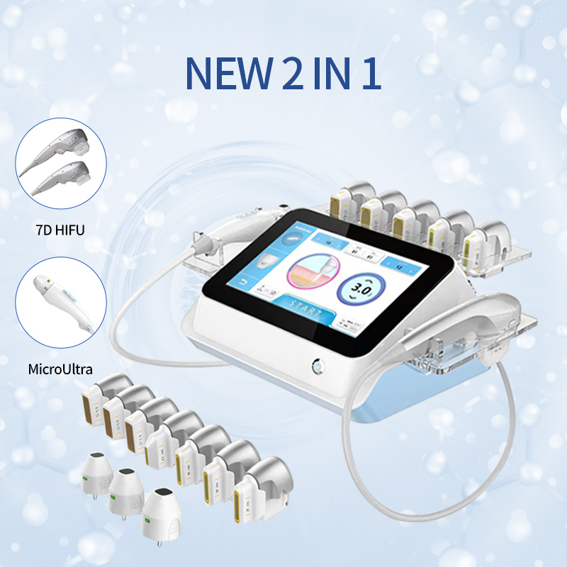 Multi-functional Beauty Equipment Ultrasound 7D HIFU & Microultra Device for Skin Tightening and Skin Lifting