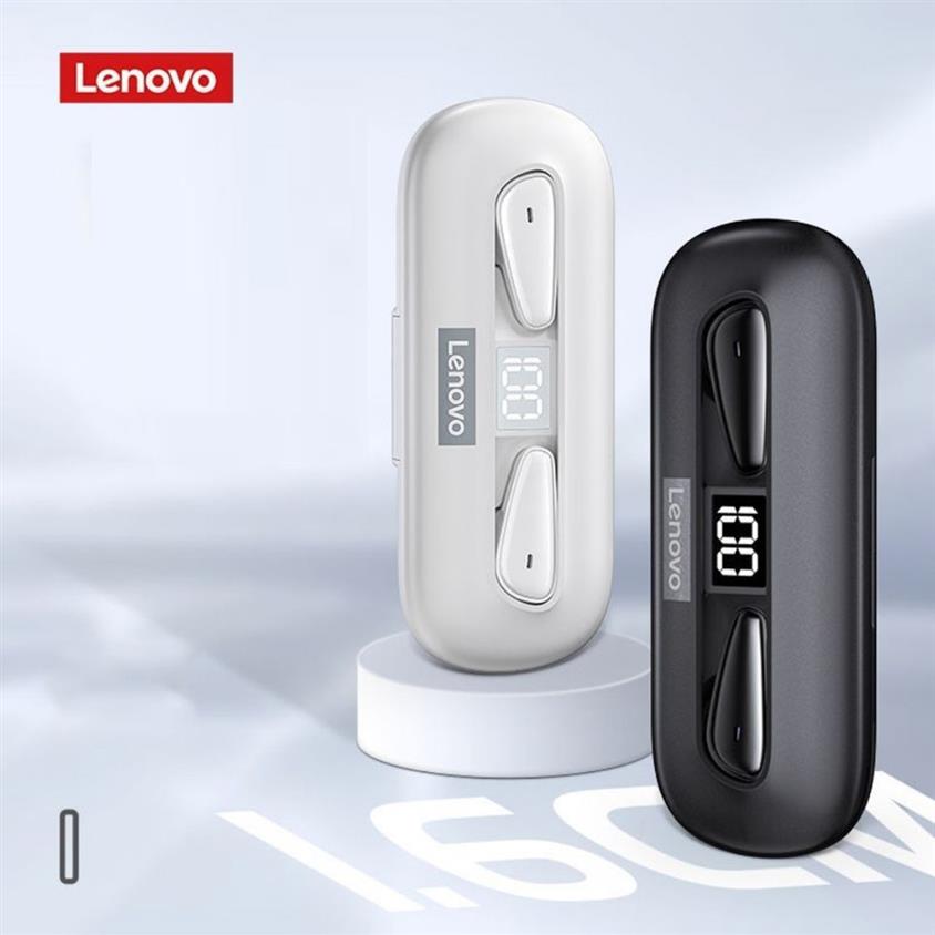 

Lenovo XT95 True TWS Wireless Bluetooth Earphones Call Smart Noise Cancelling Ultra-thin Electric Gaming Headset2626, Black
