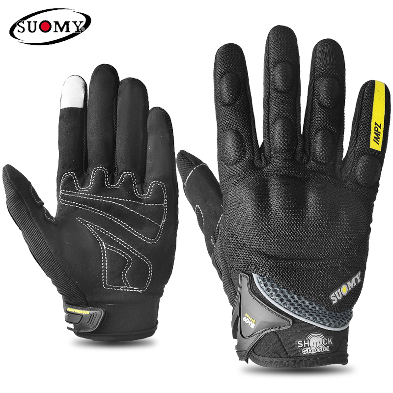 

Suomy Motorcycle Gloves Summer Breathable Mesh Moto Bike Cycling Men Women Touch Screen Motocross Full Finger XXL 220812