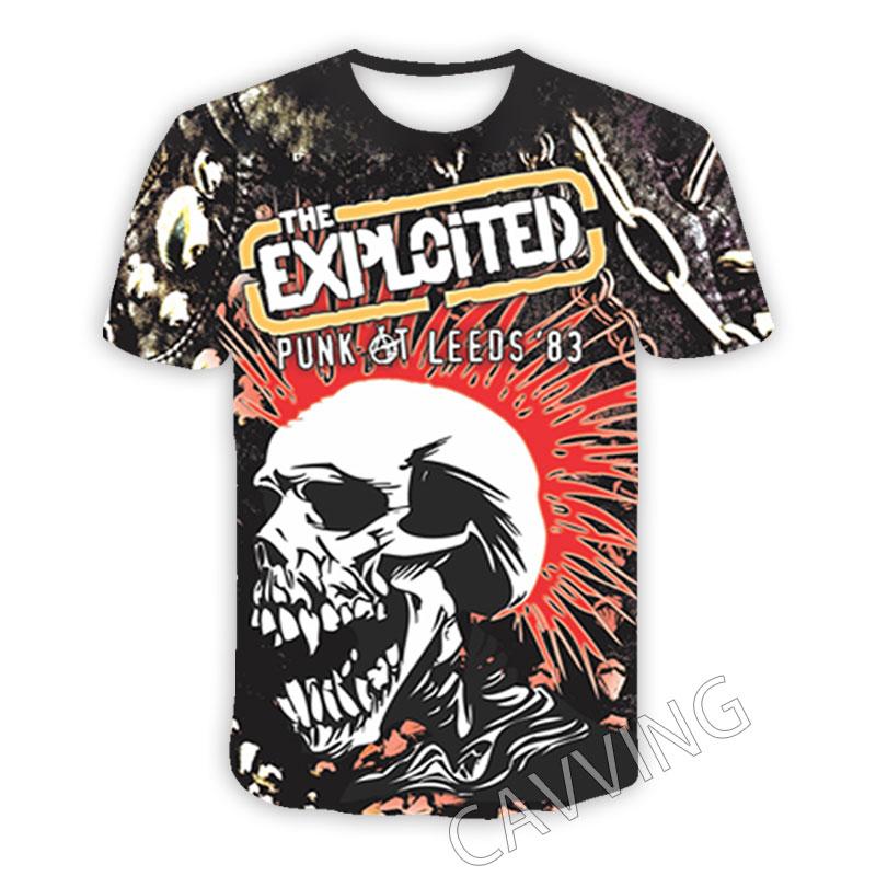 

Men' T-Shirts 3D Printed The Exploited Rock Casual Hip Hop T Shirts Harajuku Styles Tops Clothing For Men/womenMen, 04