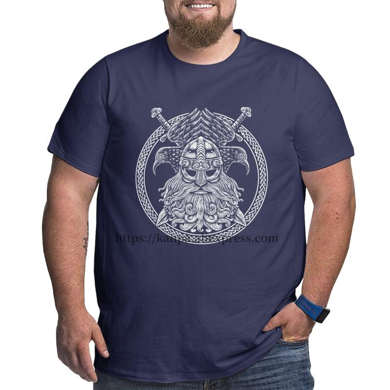 

Men's T-Shirts Viking Designer Men Plus Size T Shirts Men's Oversized T-shirt Short Sleeve Breathable Tops Tee Summer Large Loose TeesMe, Blue