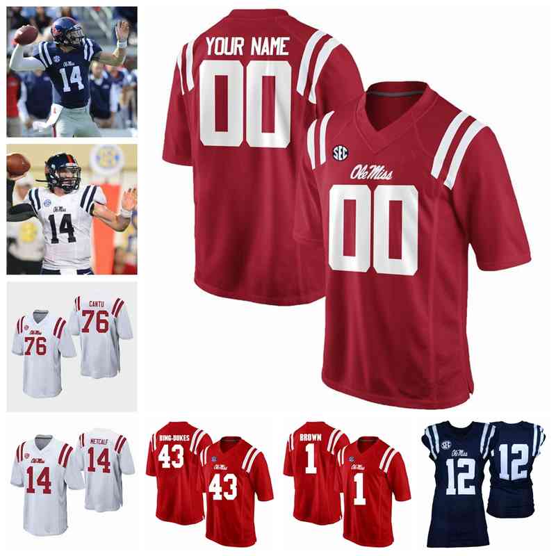 

Ole Miss Rebels Jerseys Eli Manning Jersey Donte Moncrief Mike Wallace Evan Engram Achie Manning College Football Jerseys Custom Stitched, Youth navy blue