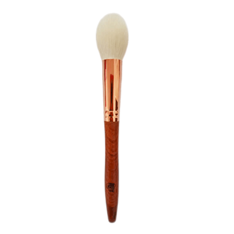 

Makeup Brushes Professional Handmade Brush Soft Saibikoho Goat Hair Round Blush Highlighter Rosewood Handle Make Up BrushesMakeup