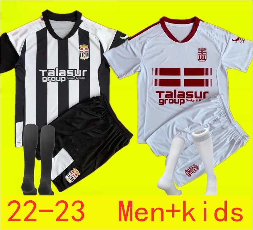 

22 23 FC Cartagena soccer Men's T-Shirts jersey Men+kids camisetas de fútbol 2022 2023 Julio Buffarini Mo Dauda Sebastián Cristóforo Álex Galla, White