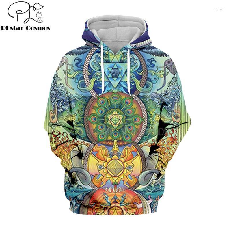 

Men's Hoodies & Sweatshirts PLstar Cosmos Hippie Mandala Trippy Abstract 3d Hoodies/Sweatshirt Winter Autumn Long Sleeve Streetwear-20Men's