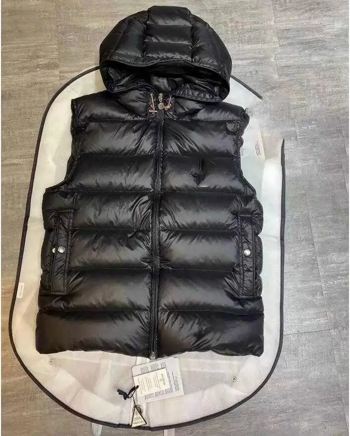 

Monclair men down jacket vest velvet VANOISE series jackets designer autumn and winter mens women coat, Extra shipping