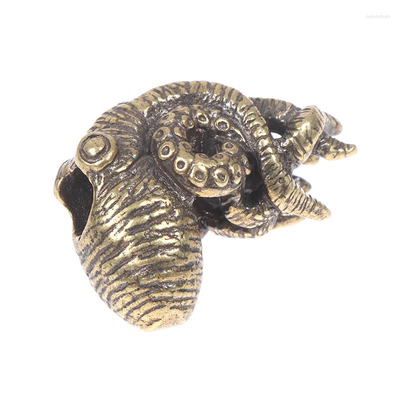 

Charms 1pc Retro Brass Sea Animal Octopus Pendant DIY Paracord Bracelets Necklace Accessories Lanyard Hangings PendantCharms
