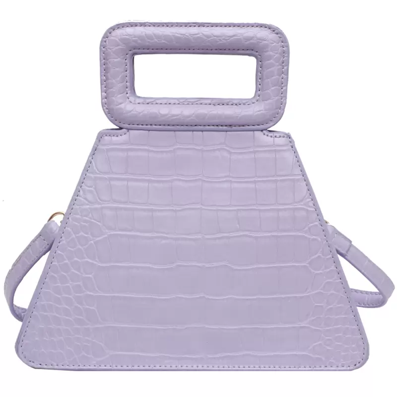 

Crocodile pattern Tote bag 2021 Fashion New High-quality PU Leather Womens Designer Handbag Small Travel Shoulder Messenger Bag, Orange 22 x 12 x 16 cm