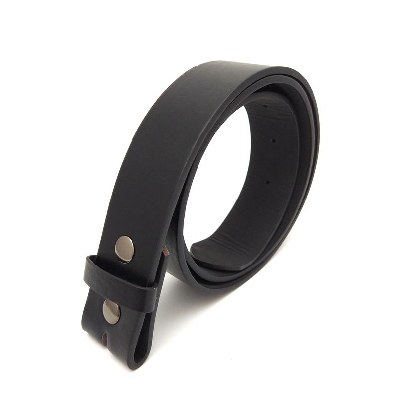 

Belts 3.8cm Width Casual Black PU Leather Waist Belt For Men Without Buckle 105 To 130cm Length DIY Male Accessories