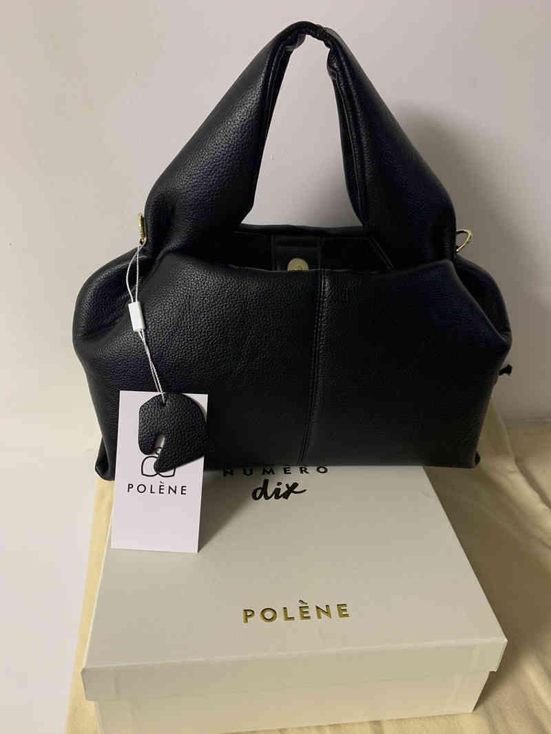 

totes bags Polene bag high quality cowhide women's designer design cloud portable dumpling tote single room b ag real shot ZVZS, Black dumplings