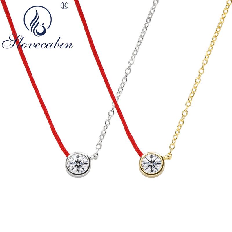 

Chains Slovecabin Authentic 925 Sterling Silver Half Redline Chain Choker Necklace For Women Luxury Femme Fine Jewelry GiftChains