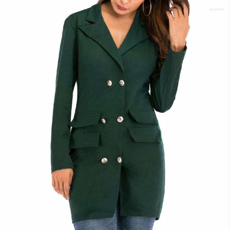 

Men' Trench Coats Basic Coat Casaco Feminino Abrigos Mujer Roupas Overcoat Harajuku Casual Turn-down Collar Solid Double Breasted Thin Kend, Black