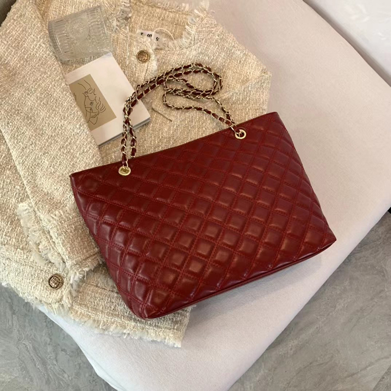 

Pink sugao desinger luxury toto chain bags good quality pu leather large capacity handbags shoulder tote bag women purse and bags 2022 new style jiumai-0704-35, Whhite lattice grid-vlogo