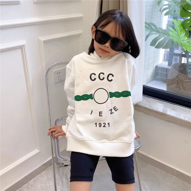 

Kids Hoodies Sweater Girls Boy Fashion Pullover Designer Letter Print Sweatshirts Winter Hooded Sweaters Baby Child Casual Tops, Extra shipping/no ship