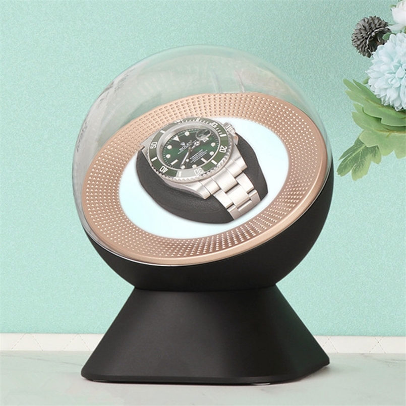

Driklux Automatic Watch Winder For Rolex Mechanical Shaker Single Box Rotator Super Quiet Motor 220630
