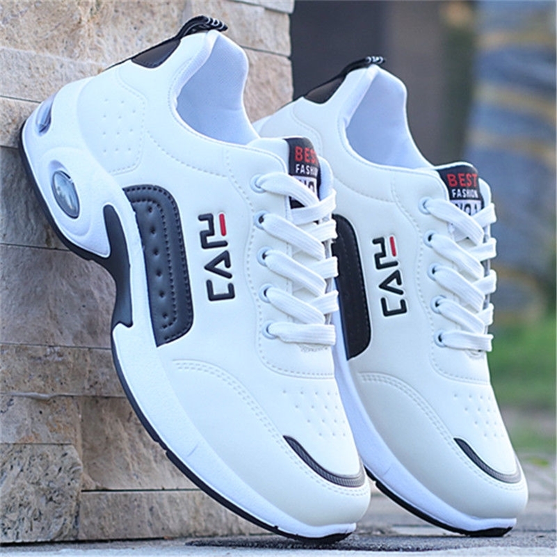 

Men Shoes Air Cushion Sneakers Breathable Outdoor Walking Sport For Male Lace up Casual Bubble Footwear 220614, A blue